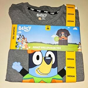 3/$30 The Viral Bluey Glow In The Dark Matching Family Halloween - Adult Medium